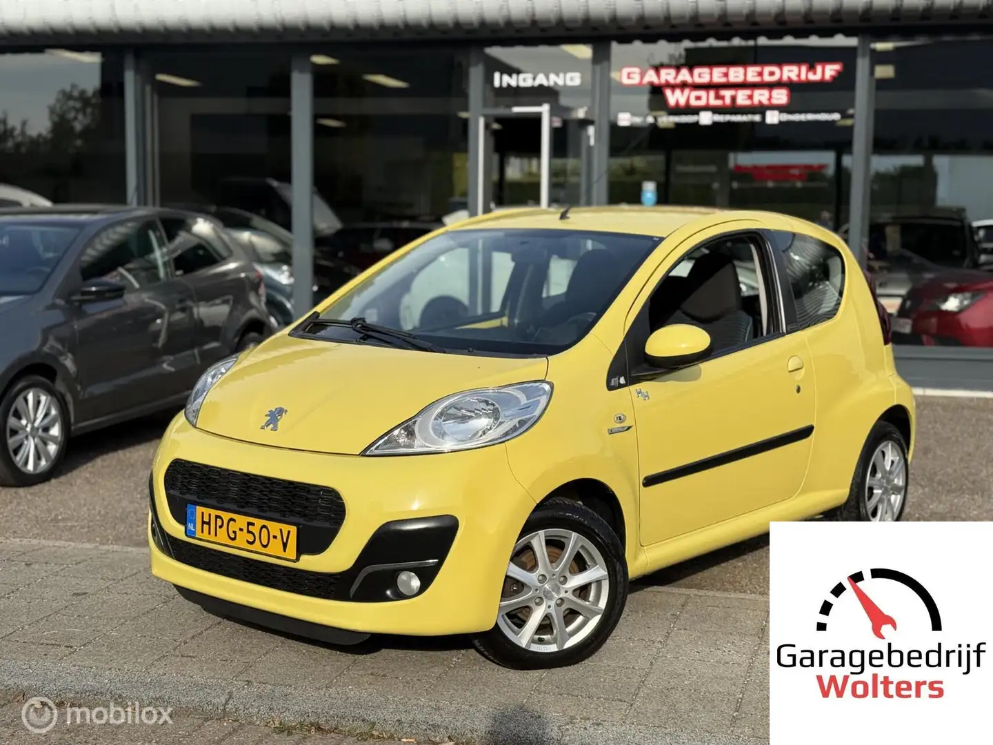 Peugeot 107 1.0-12V Sportium elec.pakket centr vergren. Jaune - 1