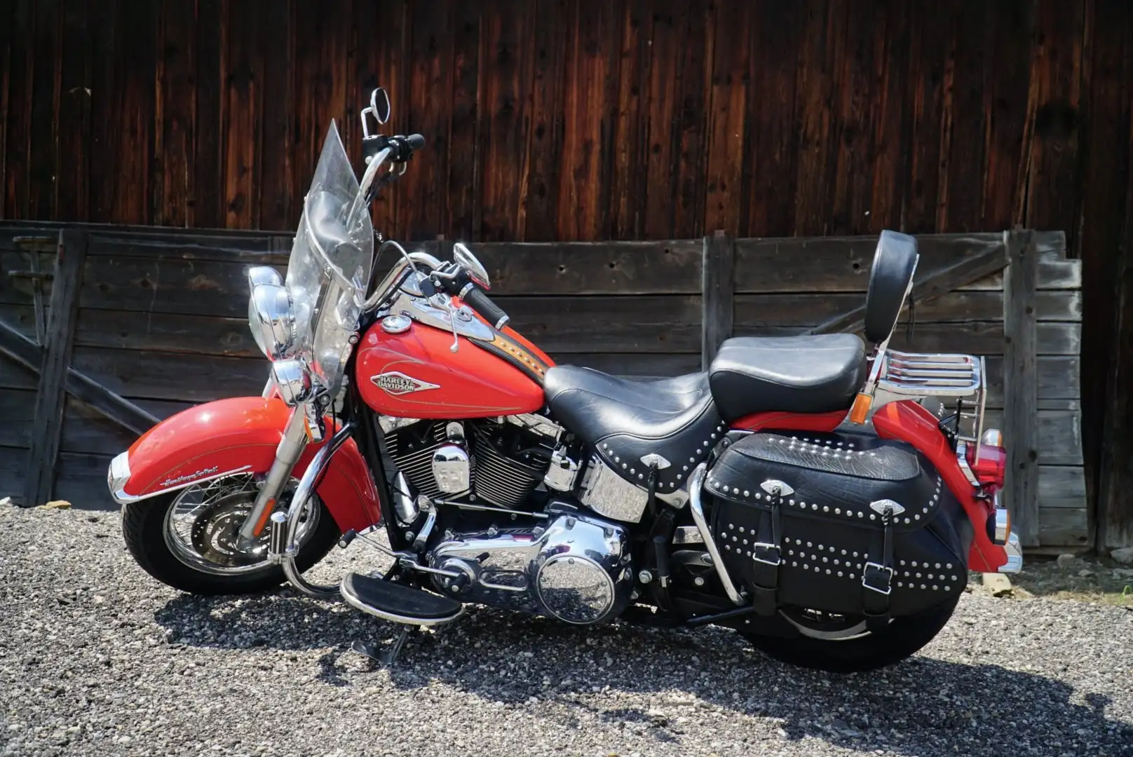 Harley-Davidson Softail Rojo - 1