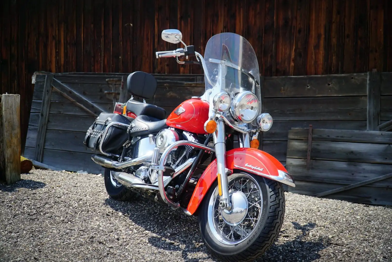 Harley-Davidson Softail Rojo - 2