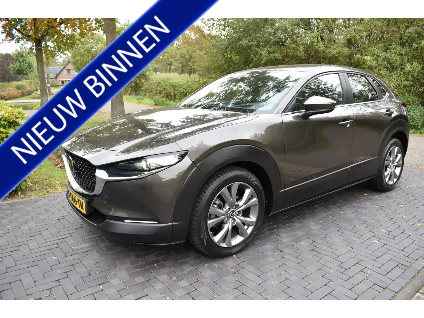 Mazda CX-30 2.0 e-SkyActiv-X M Hybrid 180PK ACC, TREKH, NIEUWS Bruin - 1