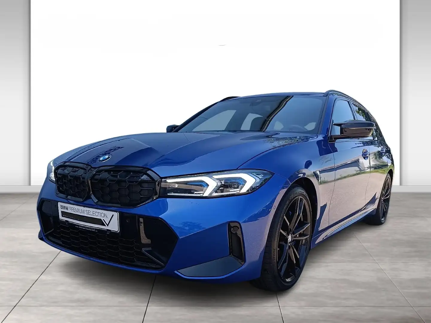 BMW 340 Touring M340d xDrive 340 ch BVA8 M Performance Bleu - 1