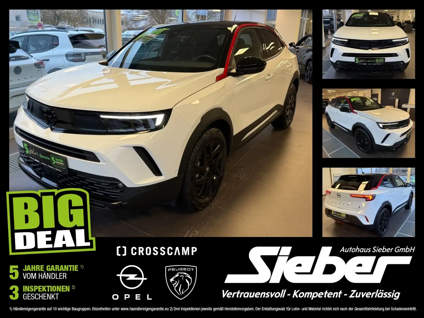 Opel Mokka GS Line DAB*CarPlay*Kamera*Navi*Klima Weiß - 1