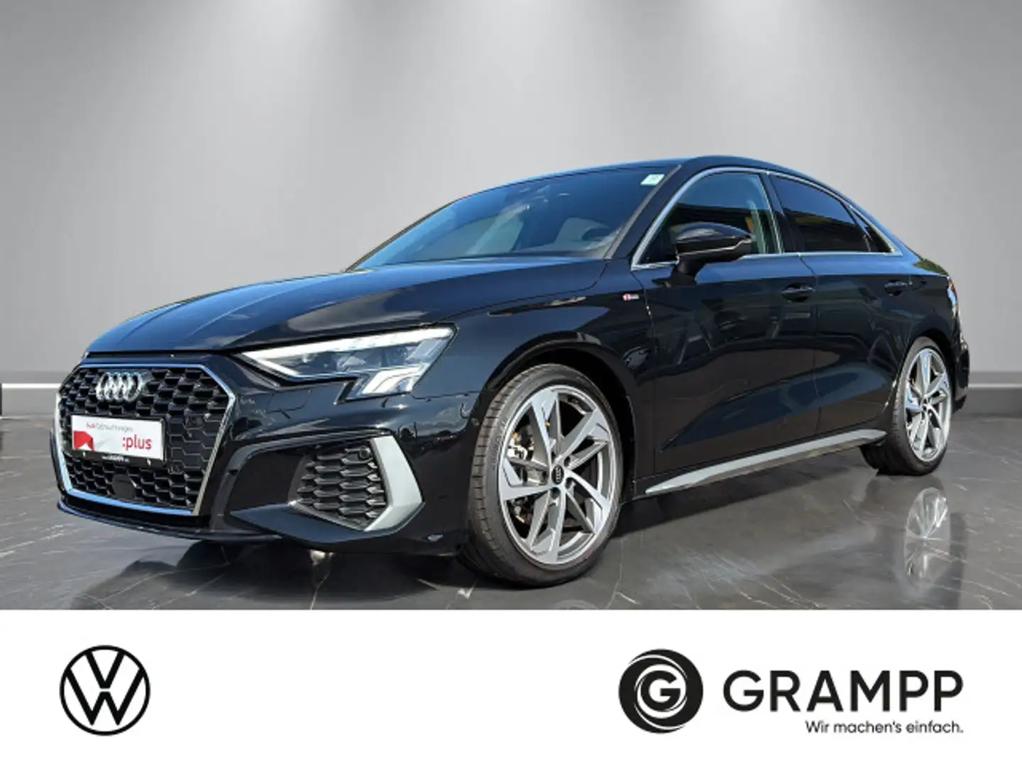 Audi A3 S line 35 TFSI S-tronic +LED+BUSINE Noir - 1