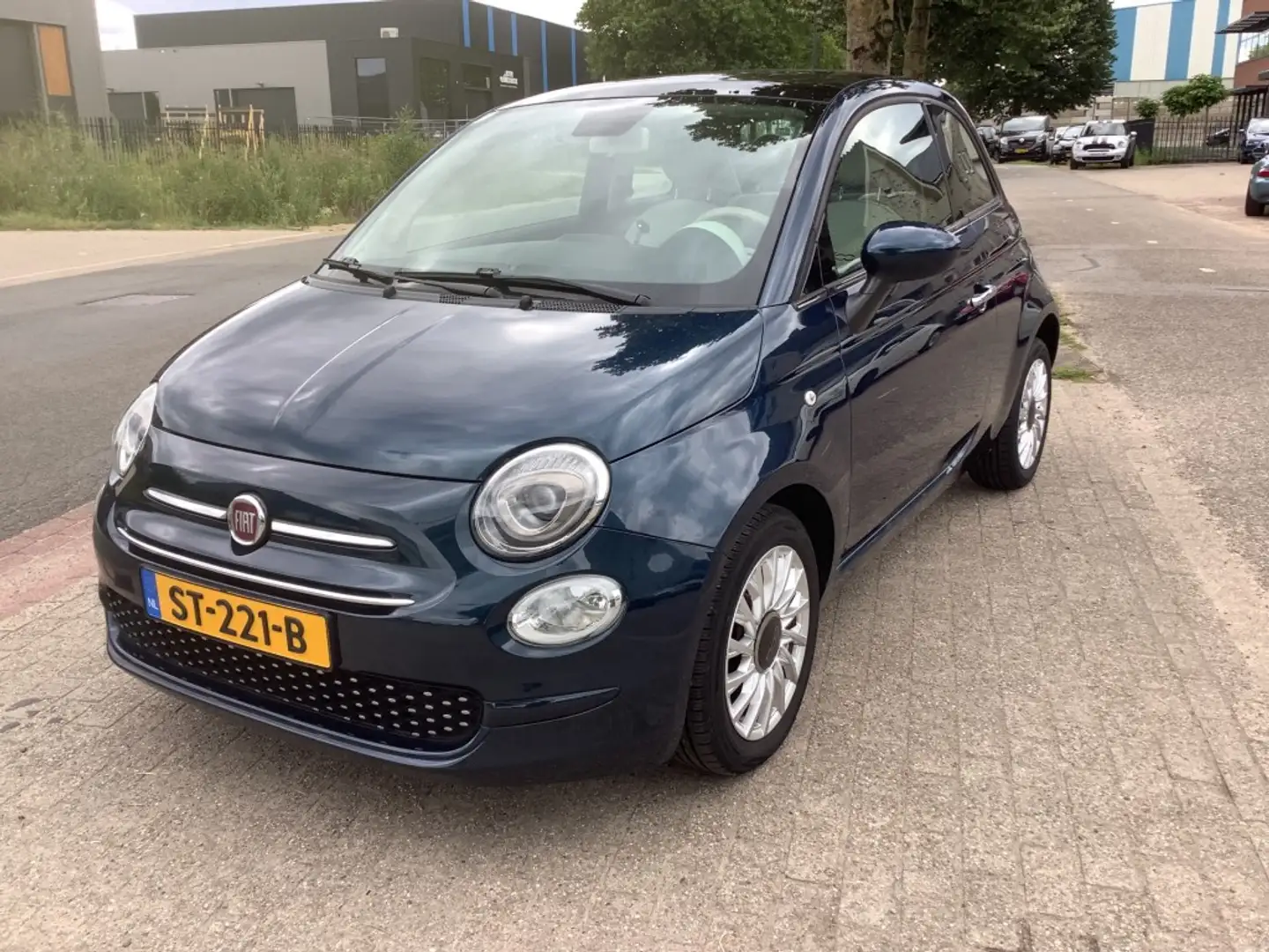 Fiat 500 0.9 TA T COLLEZI. Blauw - 1