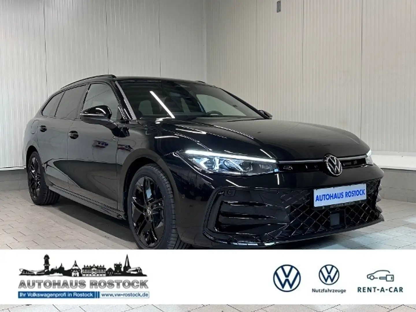 Volkswagen Passat Variant R-line 2.0 TDI DSG BLACK STYLE AHK Zwart - 1