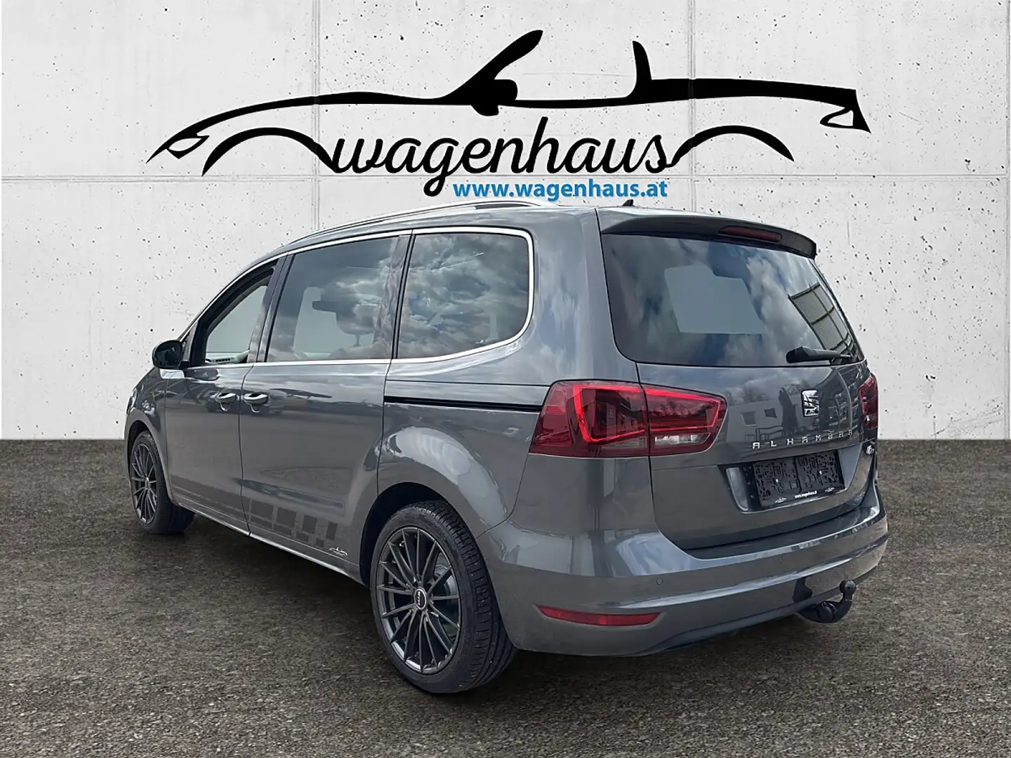 SEAT Alhambra FR SKY TSI DSG, AHV, 7 Sitzer, El. Türen Grau - 2