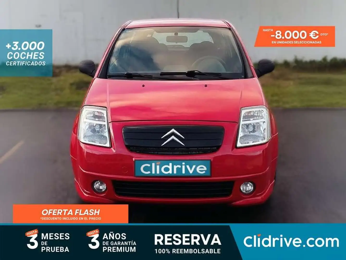 Citroen C2 1.4HDI Cool Rojo - 1