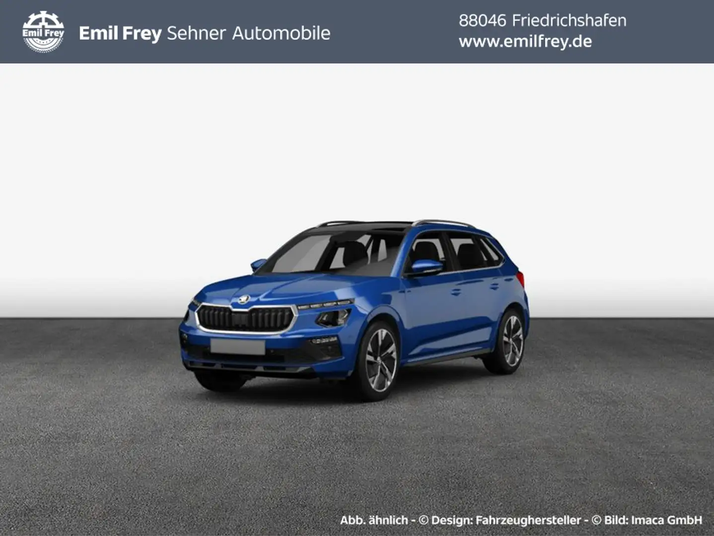 Skoda Kamiq 1.0 TSI Essence 70 kW, 5-türig Blau - 1