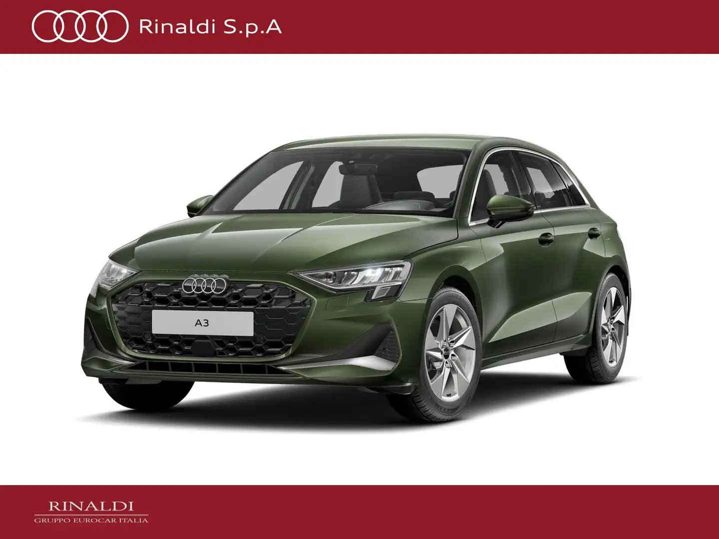 Audi A3 sportback 35 2.0 tdi business advanced s-tronic Verde - 1