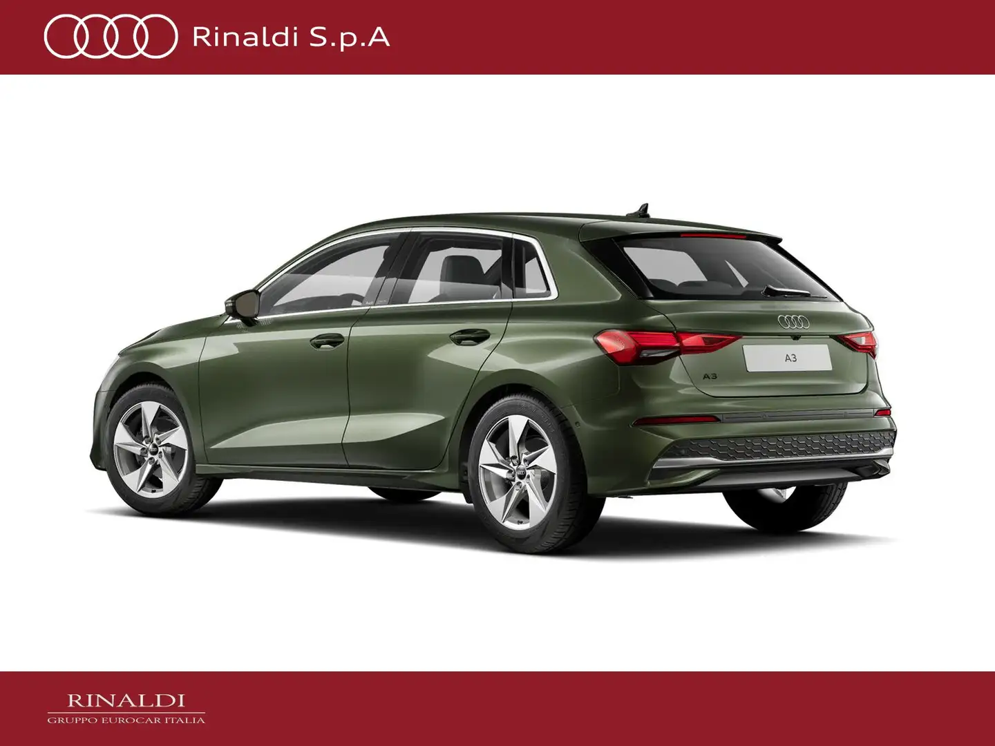 Audi A3 sportback 35 2.0 tdi business advanced s-tronic Verde - 2