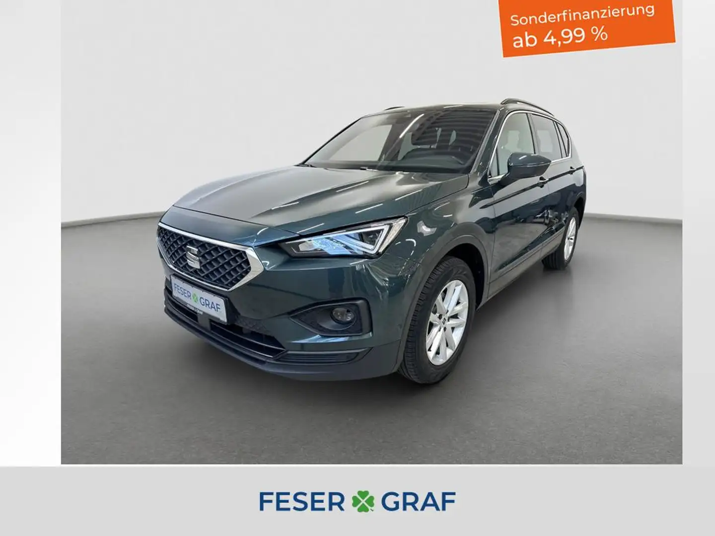 SEAT Tarraco TSi Style ACC LED Navi Parkassist. Pano. Grün - 1