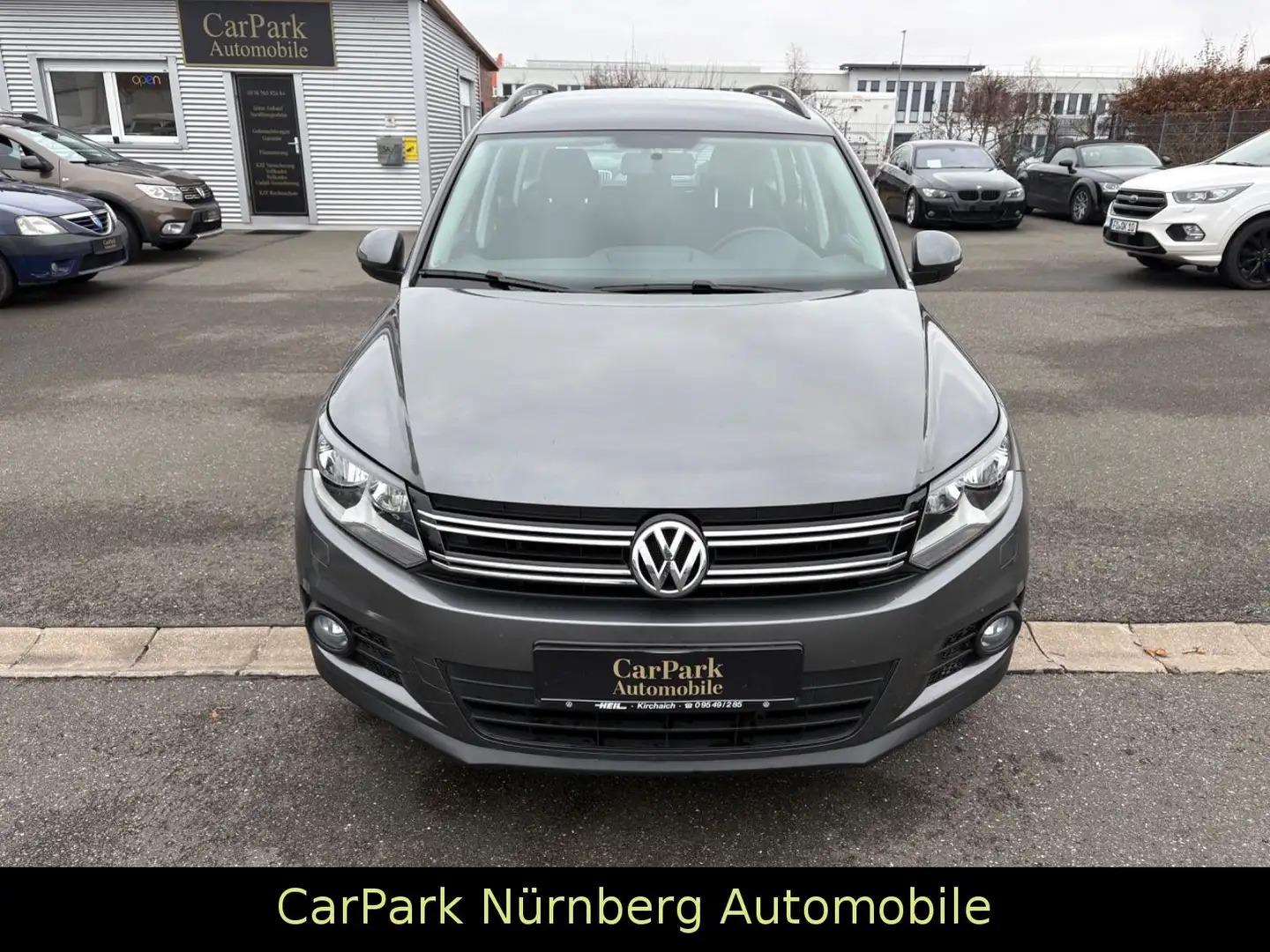 Volkswagen Tiguan Trend & Fun BMT Automatik Tüv Neu Gris - 2