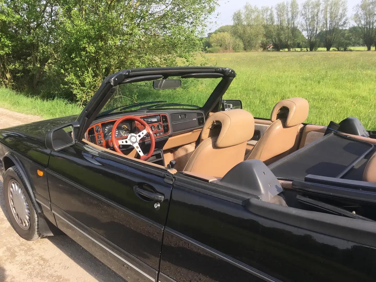 Saab 900 900 Turbo 16 Cabrio Negro - 1