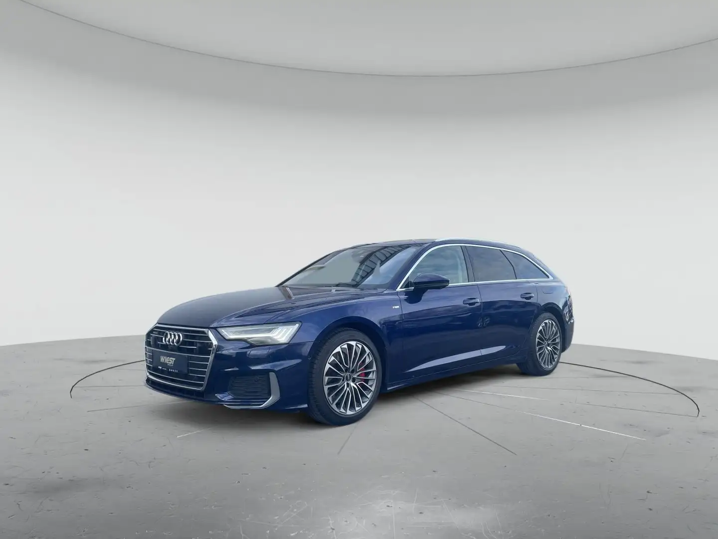 Audi A6 55 TFSI e qua. S line Klima SHZ Navi AC Blu/Azzurro - 2