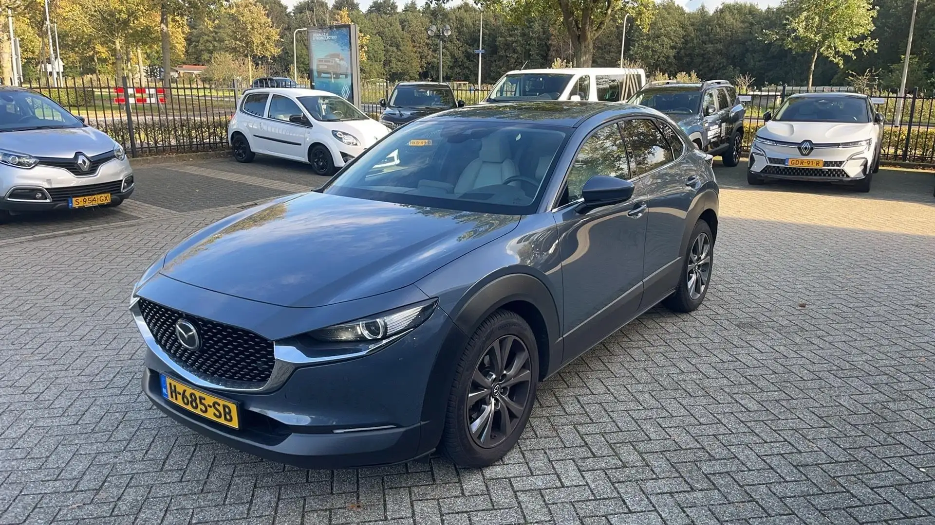 Mazda CX-30 2.0 e-SkyActiv-X M Hybrid Luxury | AUTOMAAT | Schu Gris - 2