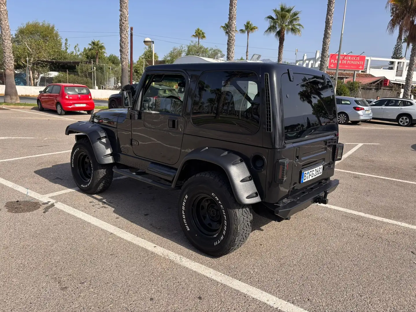 Jeep Wrangler Wrangler 4.0 Sport Techo Duro Negro - 2