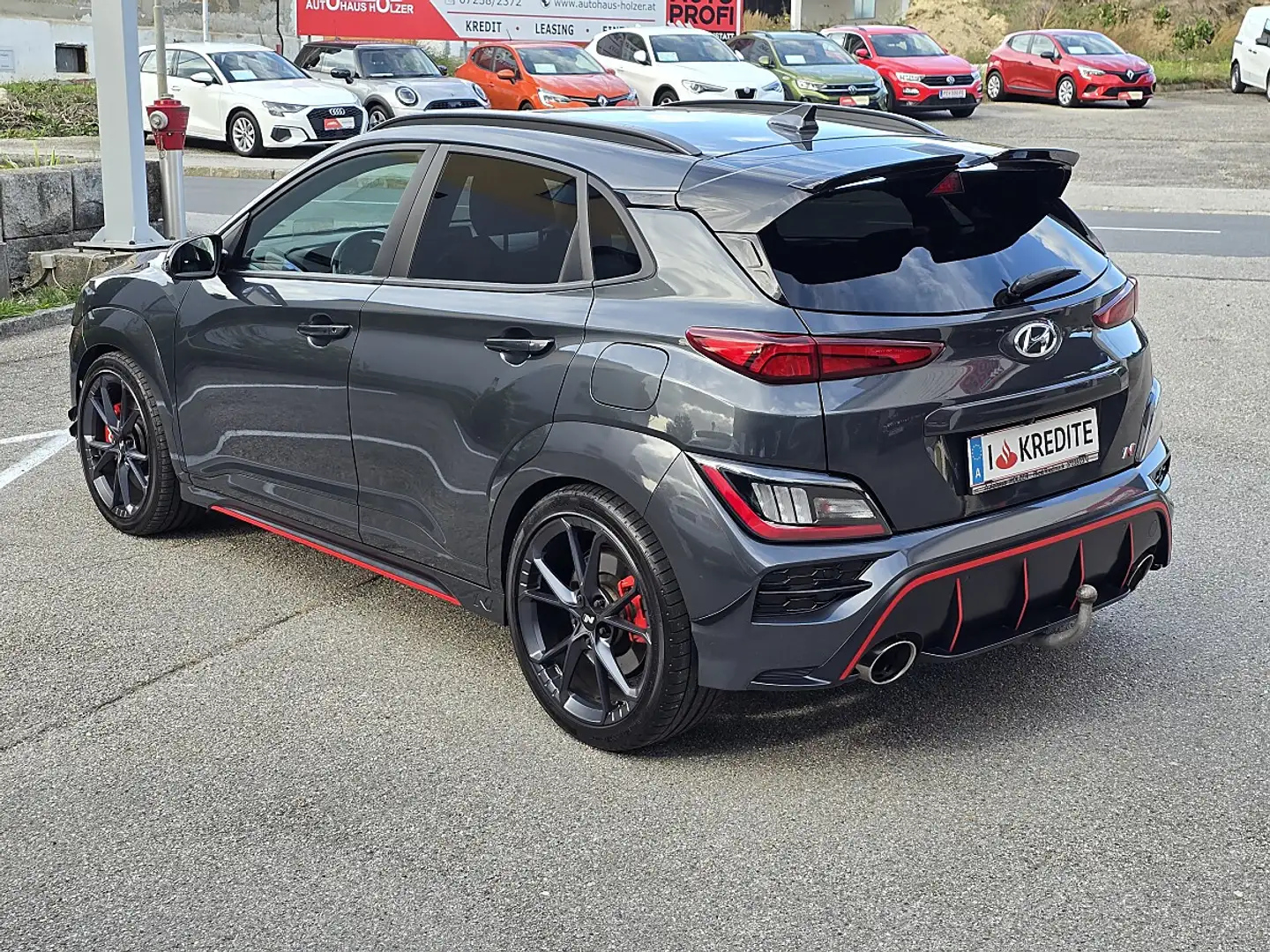 Hyundai KONA Kona 2.0 T-GDI N 2WD *LED, AHK, ACC, Head-Up* Silber - 2