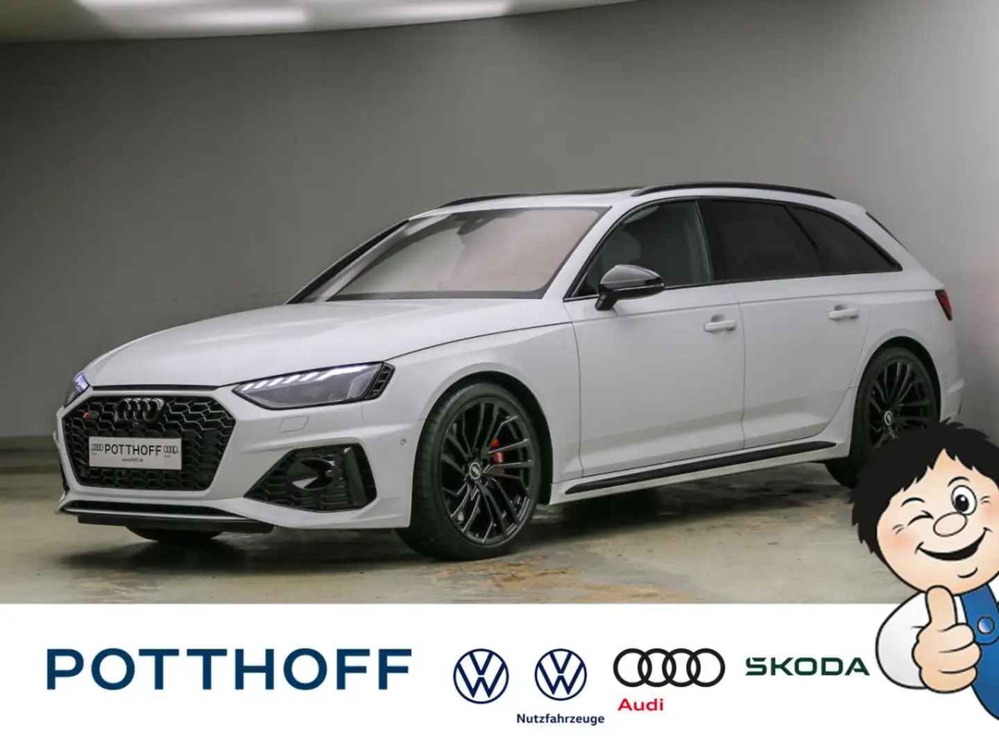 Audi RS4 Avant quattro ❗️SOFORT VERFÜGBAR🚀 Weiß - 1