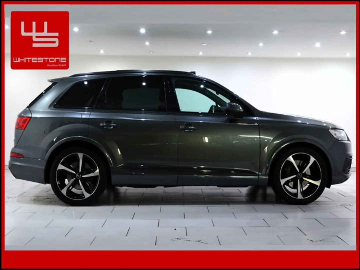 Audi Q7 3.0 TDI quattro S Line 7 Sitze Voll Voll Voll Grau - 2