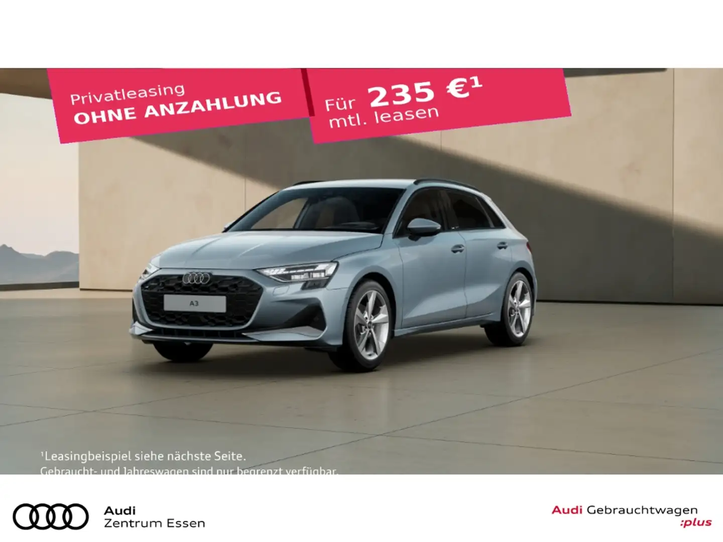 Audi A3 Sportback Advanced 30 TFSI 6-GANG LED NAV SHZ   RÜ Grau - 1