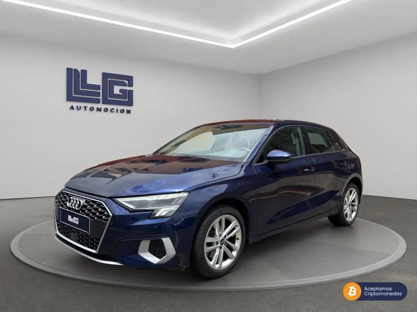 Audi A3 Sportback 40 TFSIe S line S tronic Azul - 2