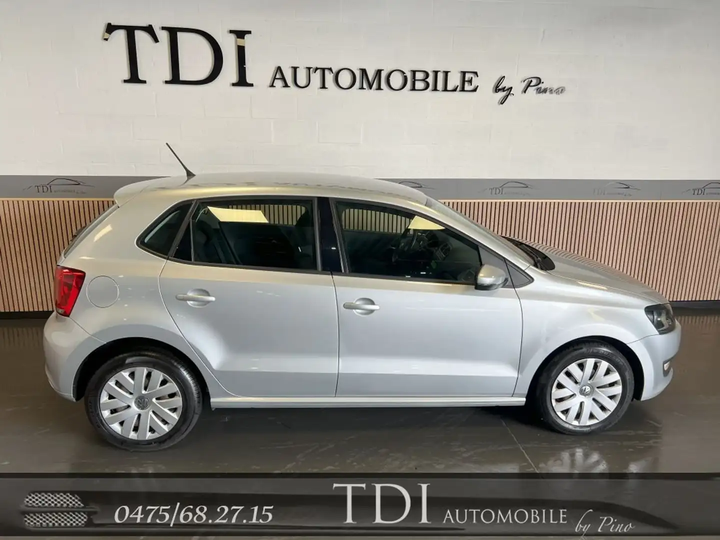 Volkswagen Polo 1.2 CR TDi Comfortline*5 Portes*Euro 5b*Carpass* Grijs - 2