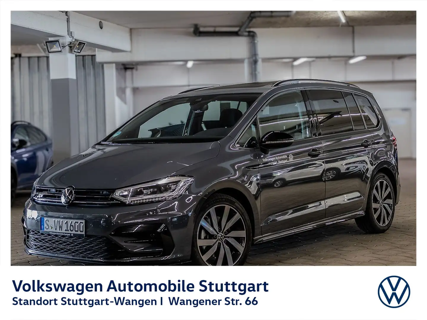 Volkswagen Touran Highline 2,0 l TDI SCR 110 kW DSG Navi  S Grau - 1