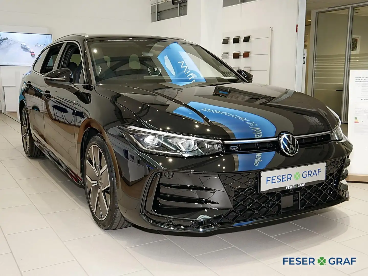 Volkswagen Passat R-Line 2,0 l TDI 150 PS DSG Schwarz - 2