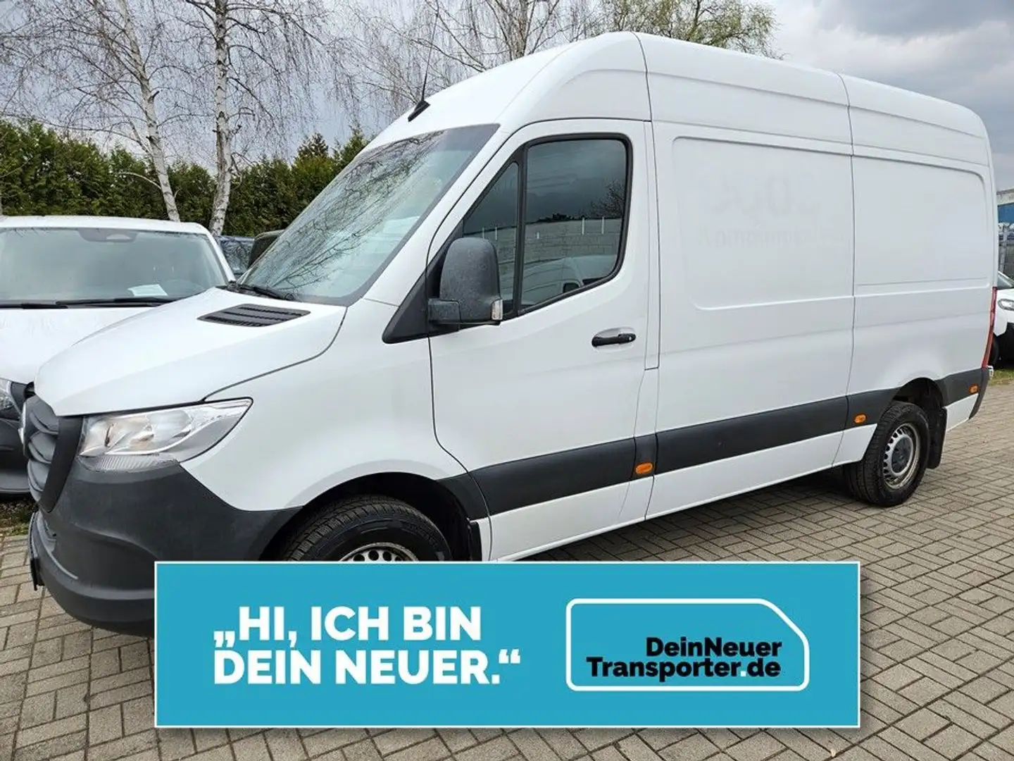 Mercedes-Benz Sprinter 317 CDI 2,8tAHK|AC|STDHZ|TÜV+ÖL+BREMneu Weiß - 1