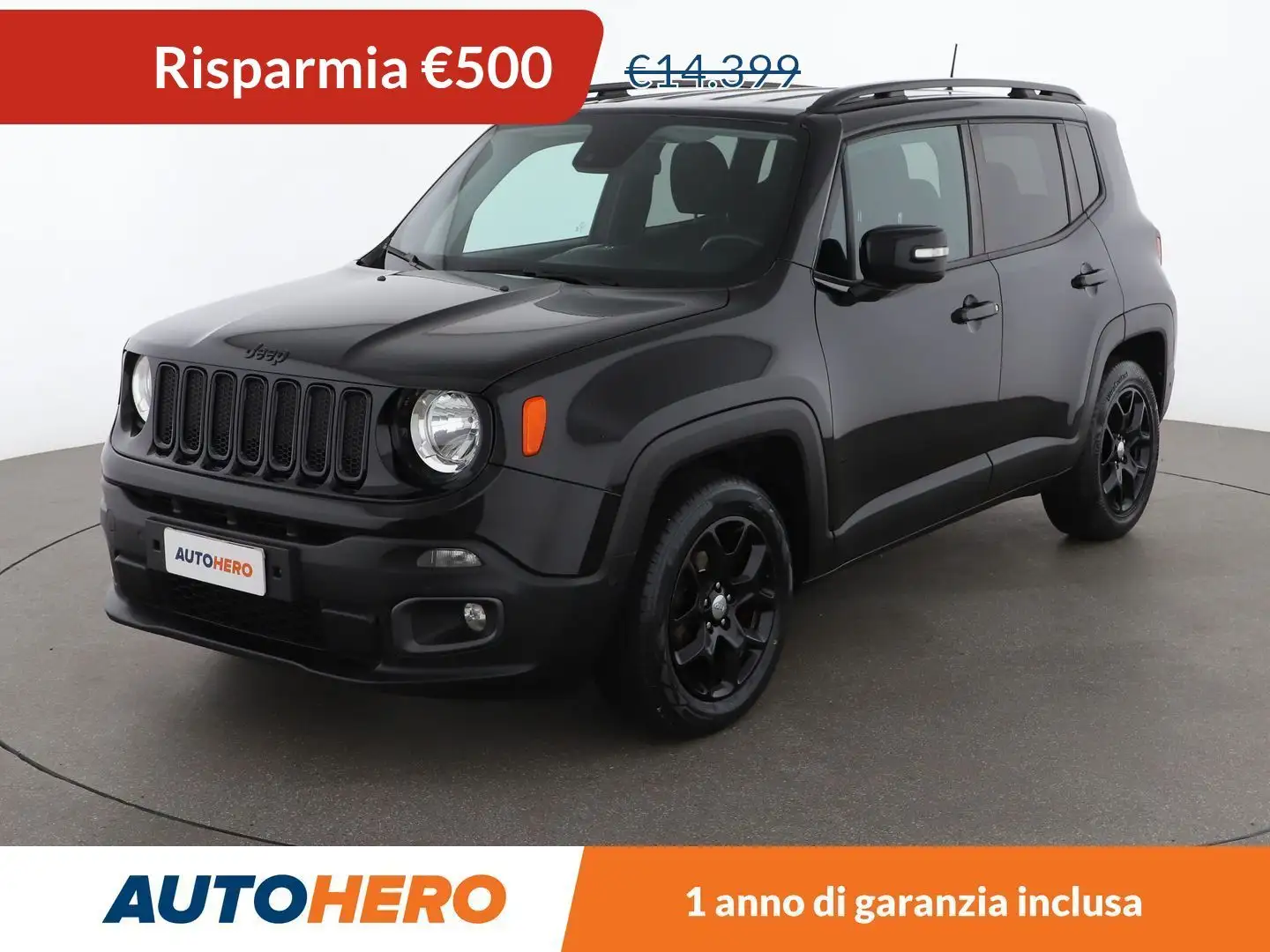 Jeep Renegade 1.6 M-Jet Limited 120 CV Nero - 1