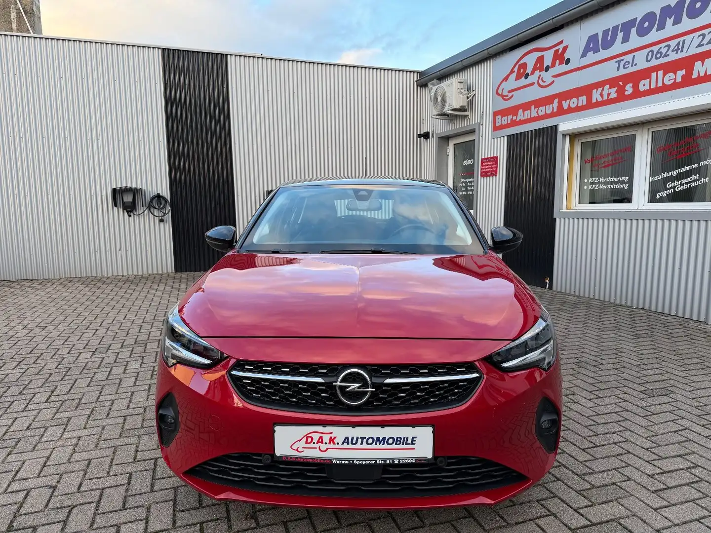 Opel Corsa F Elegance 2.Hand+44TKM+R.Kam+Totwinkel Rot - 2
