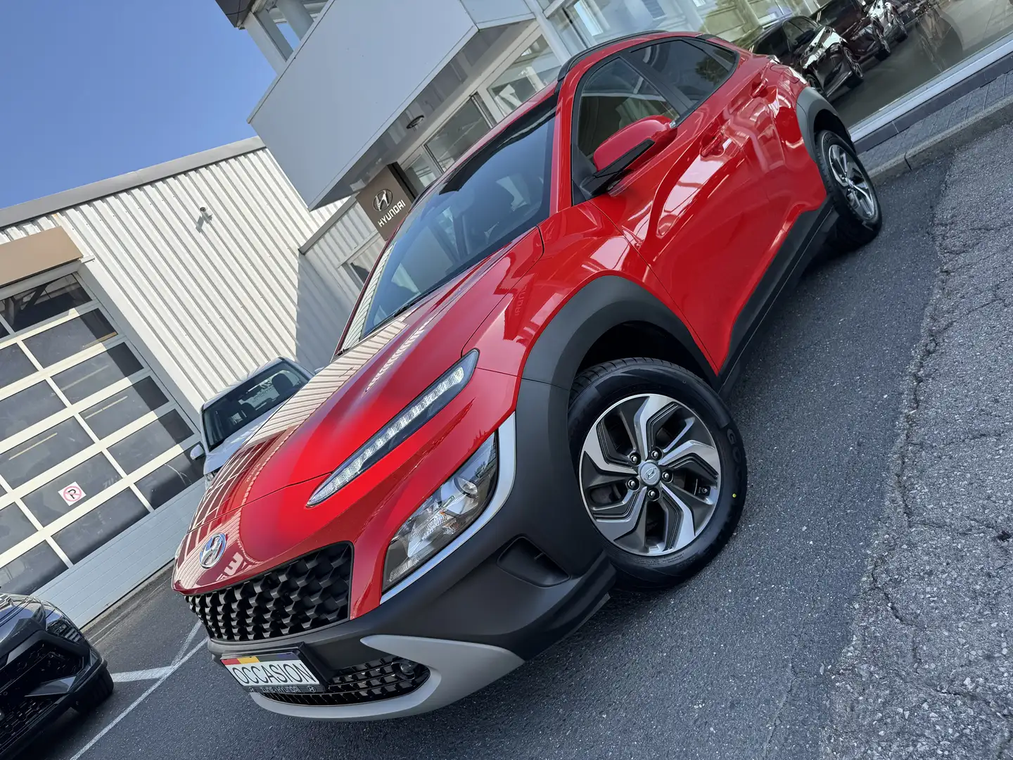 Hyundai KONA Kona HEV 1.6 GDi Techno/GARANTIE 11/2026/LIBRAMONT Rouge - 2