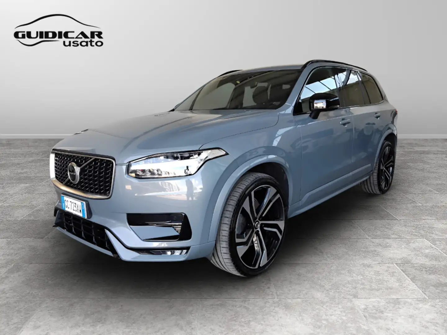 Volvo XC90 II 2015 - XC90 2.0 b5 R-design awd geartronic my20 Grigio - 1
