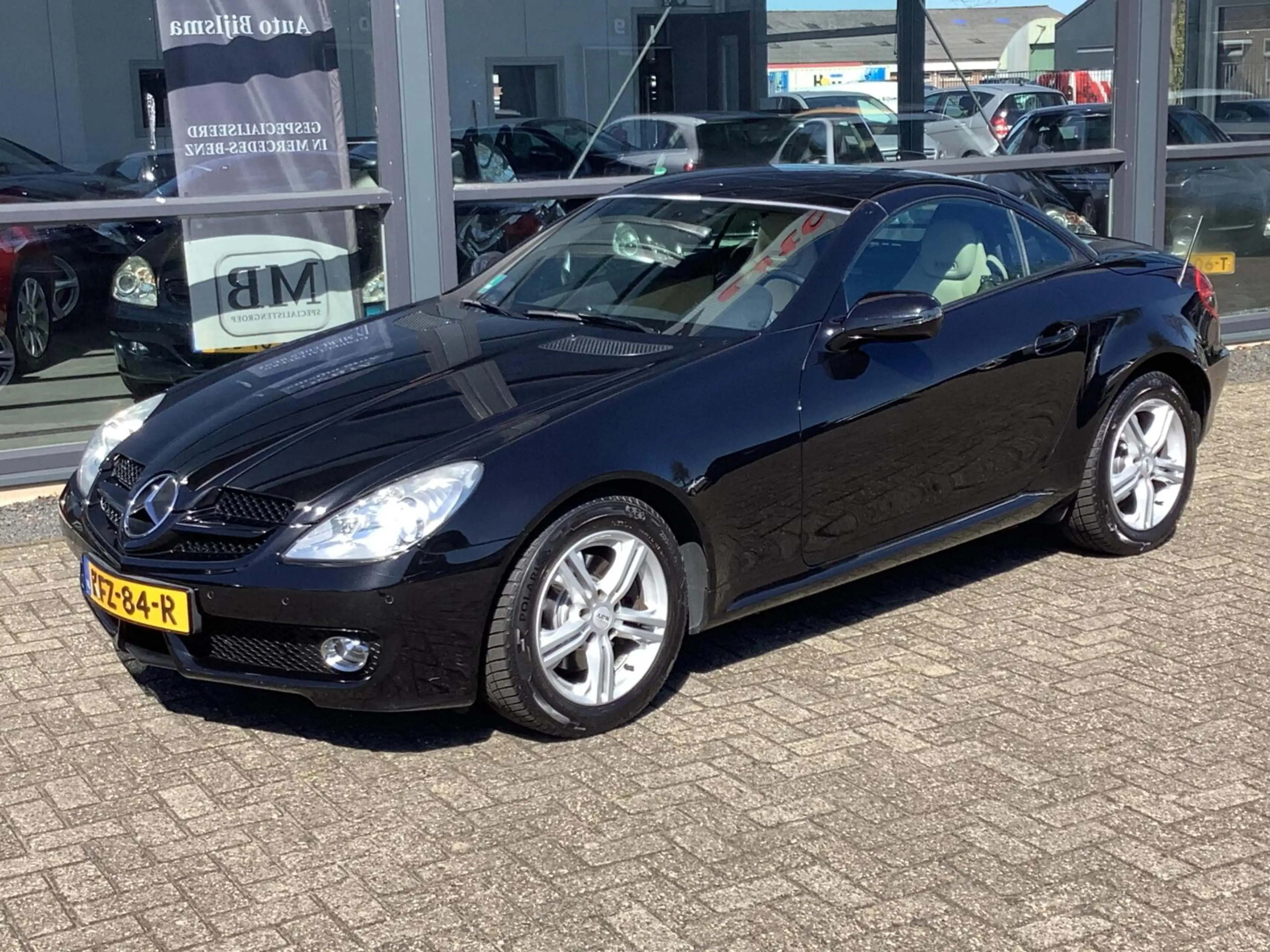 Mercedes-Benz SLK 200 K. Prestige nekverwarming, lederen bekleding, face — photo 6