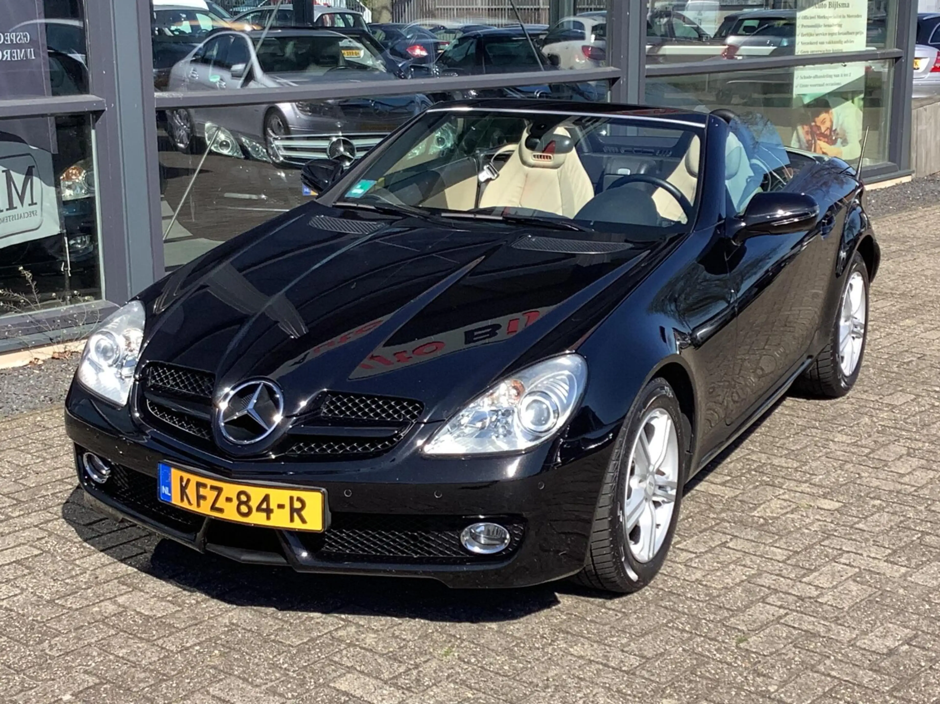 Mercedes-Benz SLK 200 K. Prestige nekverwarming, lederen bekleding, face — photo 2