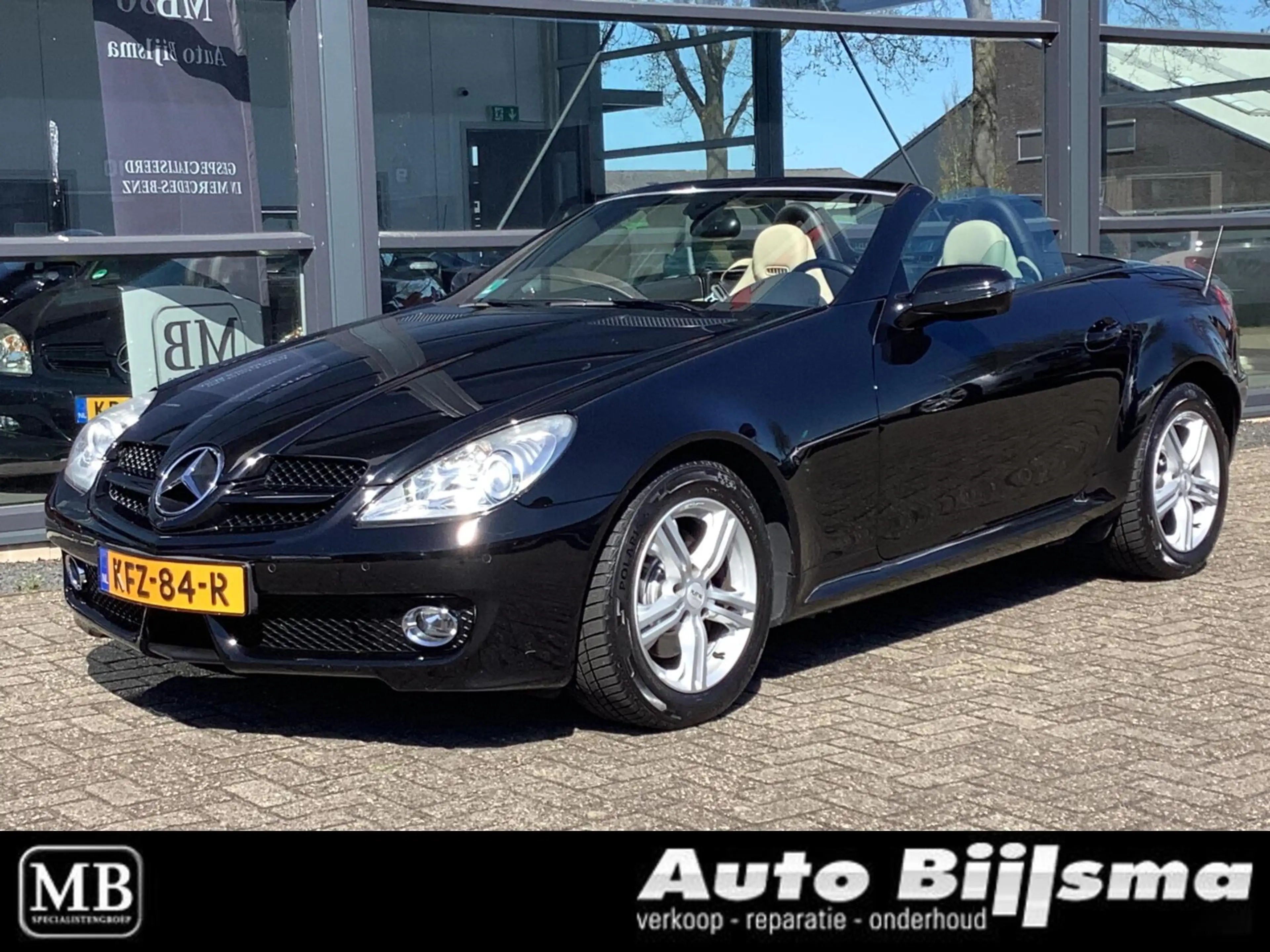 Mercedes-Benz SLK 200 K. Prestige nekverwarming, lederen bekleding, face