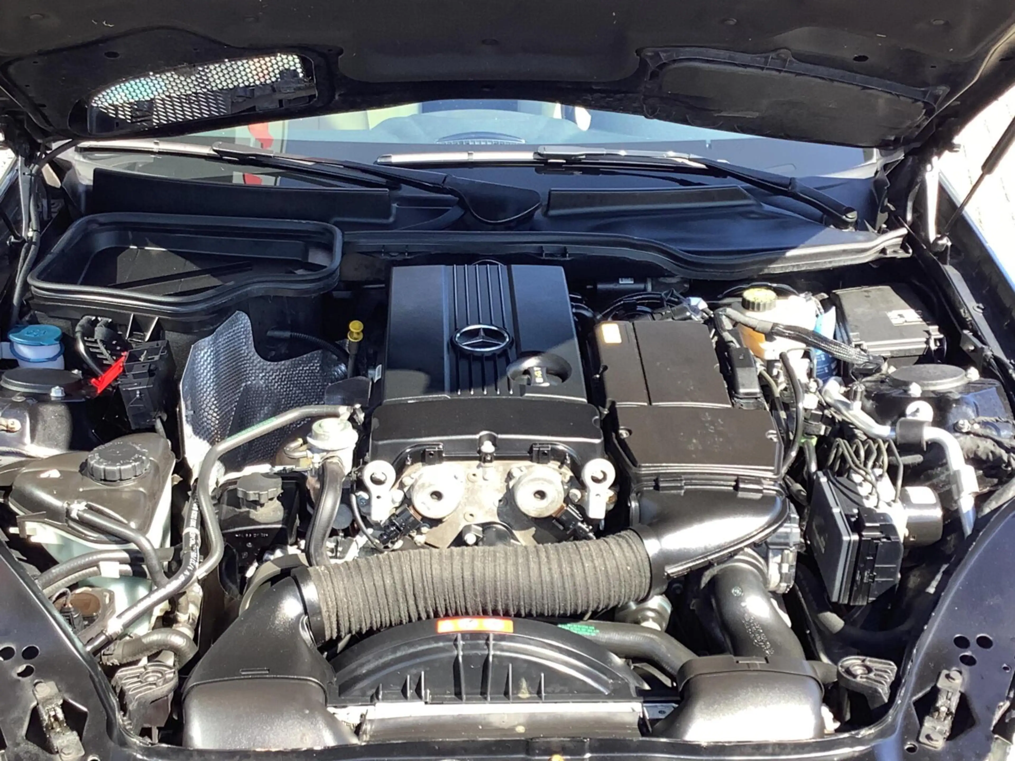 Mercedes-Benz SLK 200 K. Prestige nekverwarming, lederen bekleding, face — photo 8