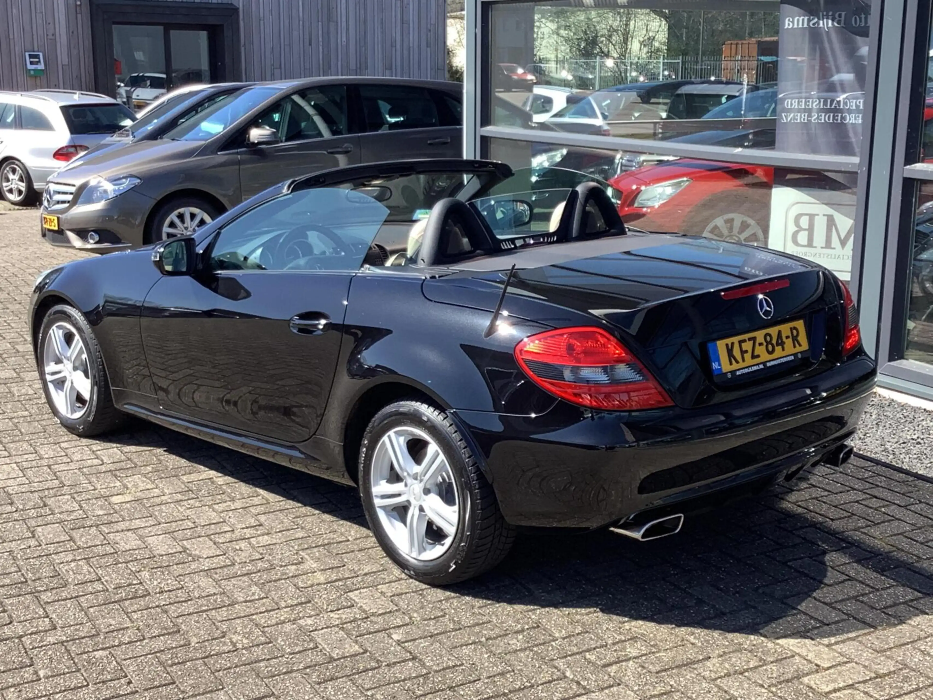 Mercedes-Benz SLK 200 K. Prestige nekverwarming, lederen bekleding, face — photo 15
