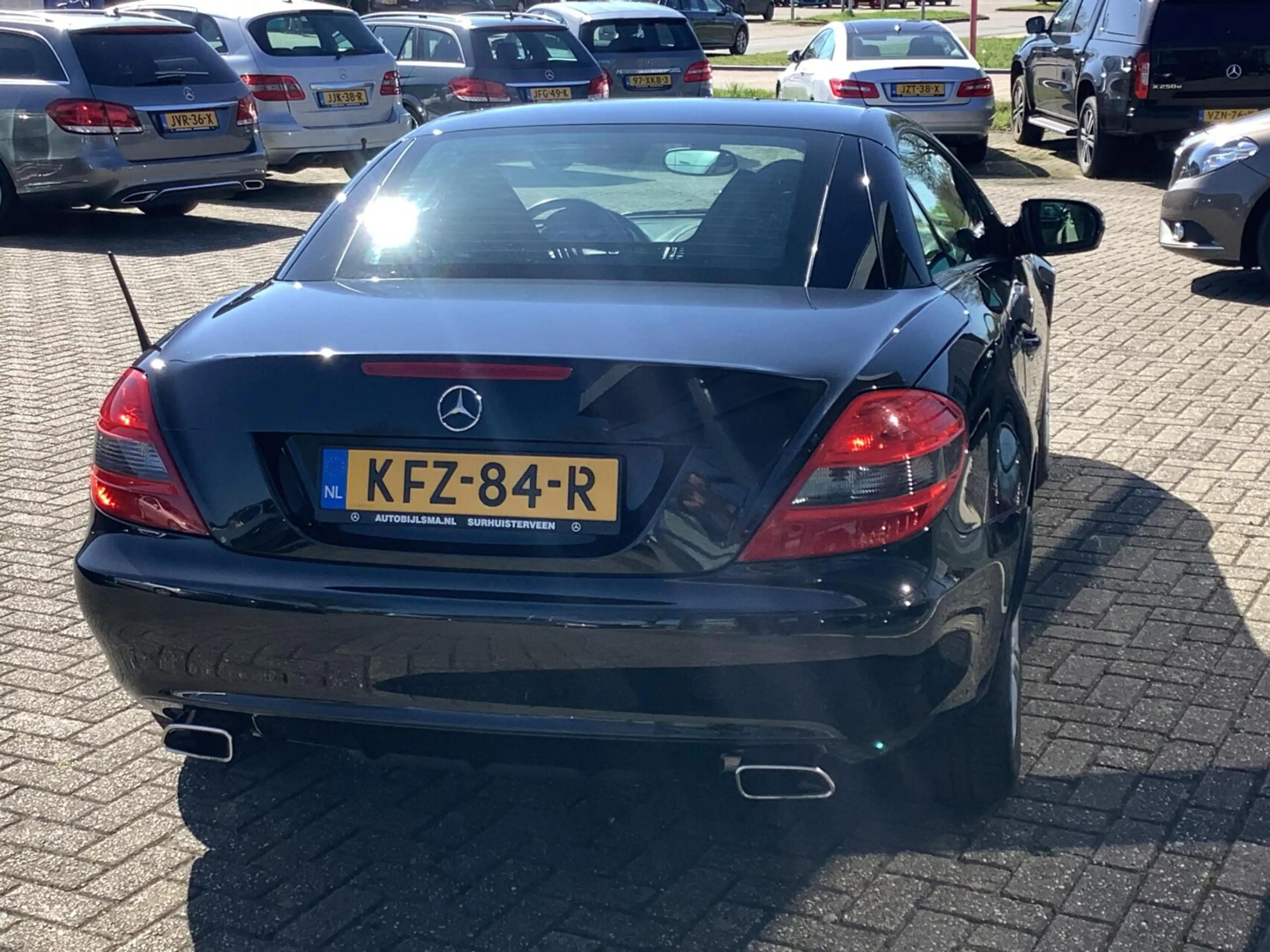 Mercedes-Benz SLK 200 K. Prestige nekverwarming, lederen bekleding, face — photo 5