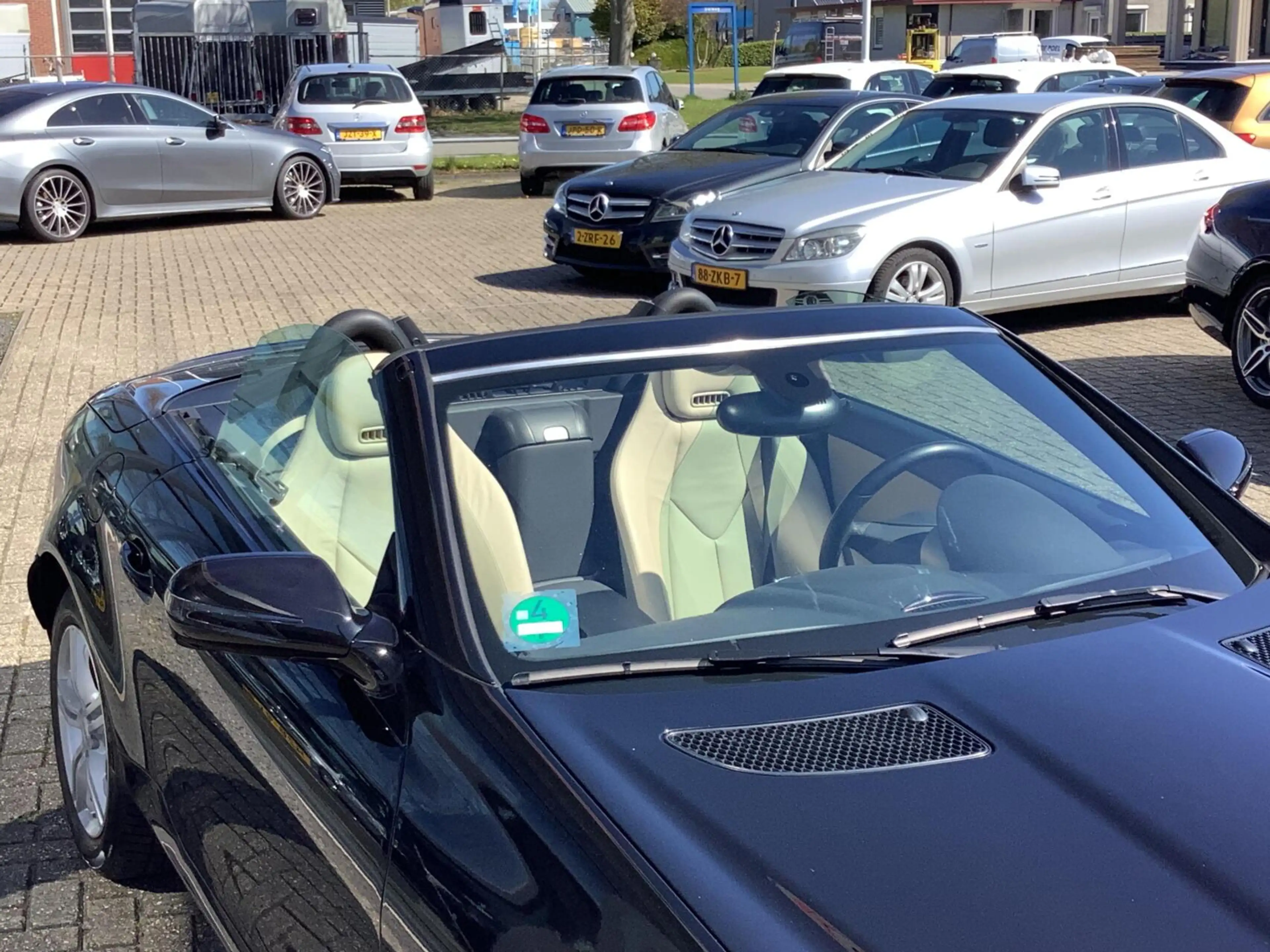 Mercedes-Benz SLK 200 K. Prestige nekverwarming, lederen bekleding, face — photo 11