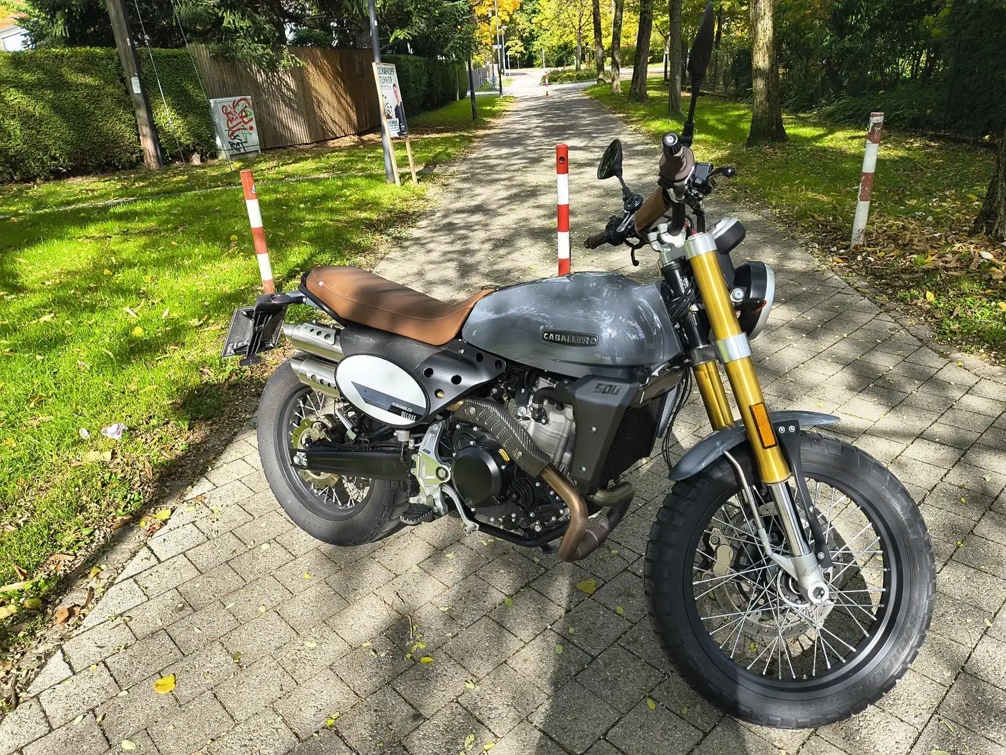 Fantic Caballero 500 Deluxe Szary - 1