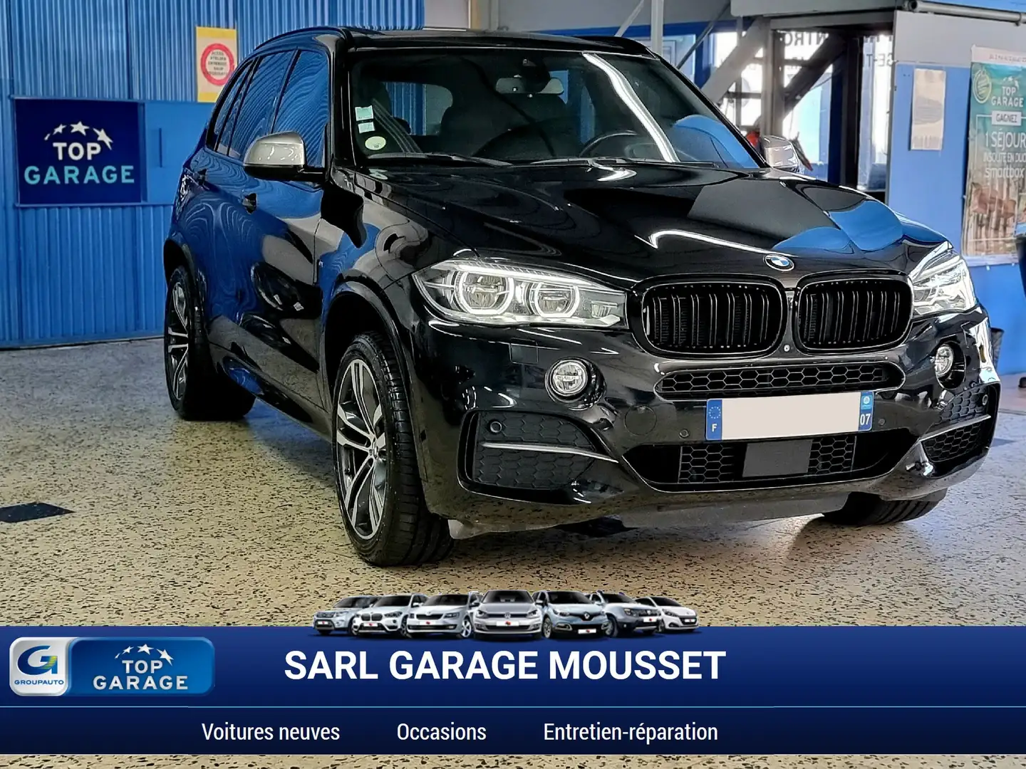 BMW X5 M M50d 381 ch A Schwarz - 1