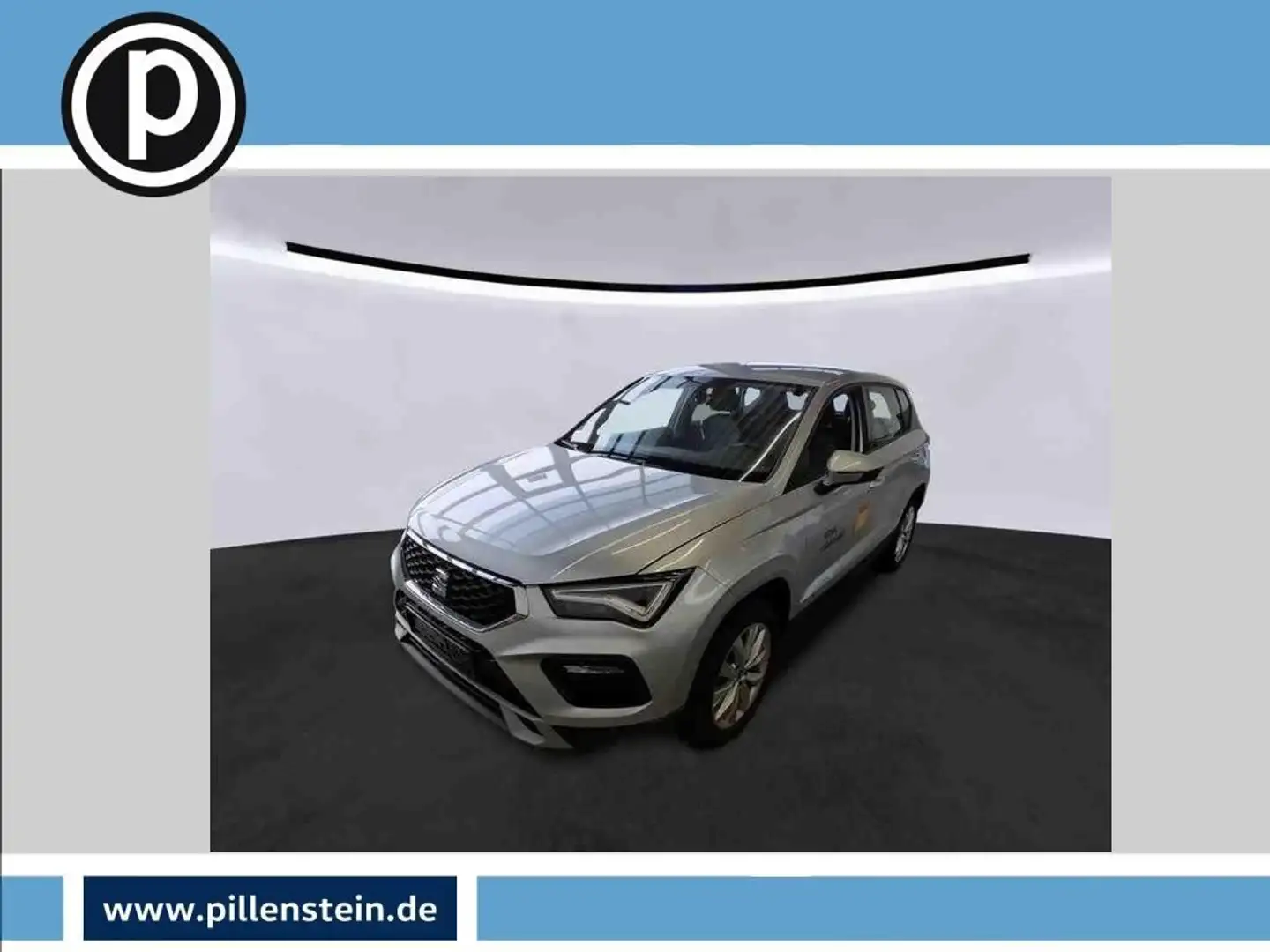 SEAT Ateca STYLE 1.5 TSI AHK NAVI LED SHZ PDC Argent - 1