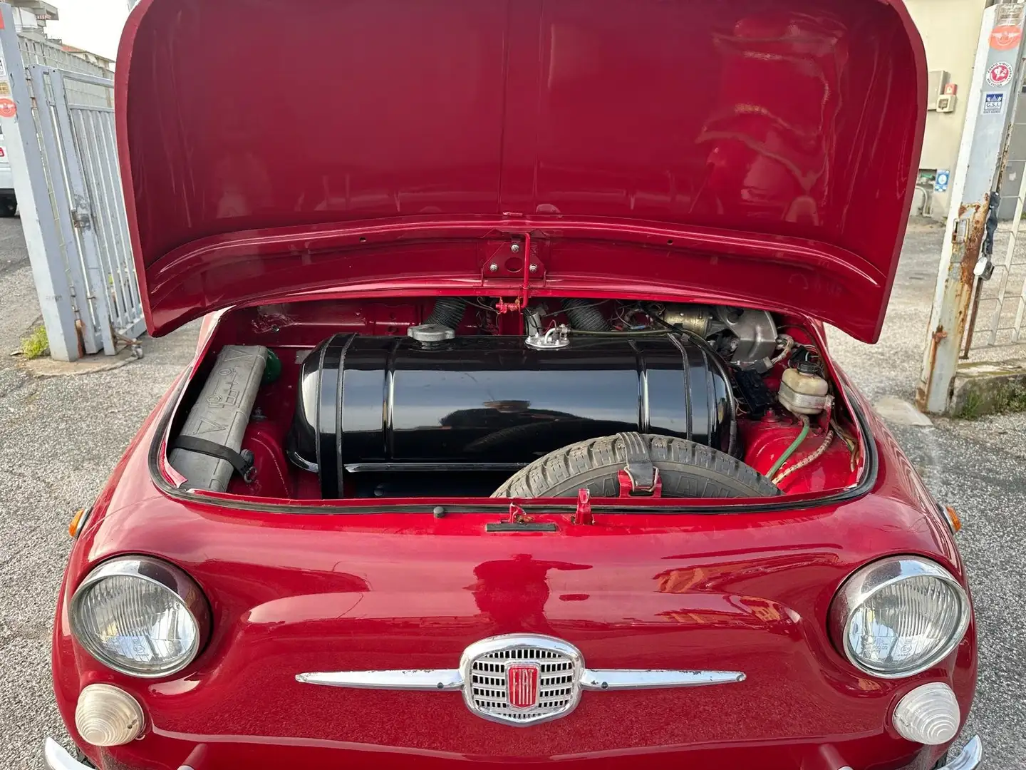 Fiat 500 EPOCA ANNO 1968 COMPLETAMENTE RESTAURATA PERFETTA! Rood - 2