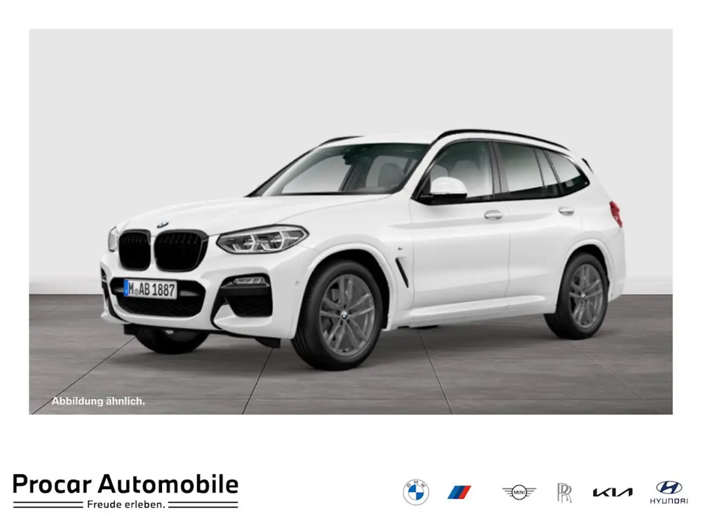 BMW X3 xDrive20d M Sport AHK HuD HiFi DA PA DAB LED 19'' Weiß - 1