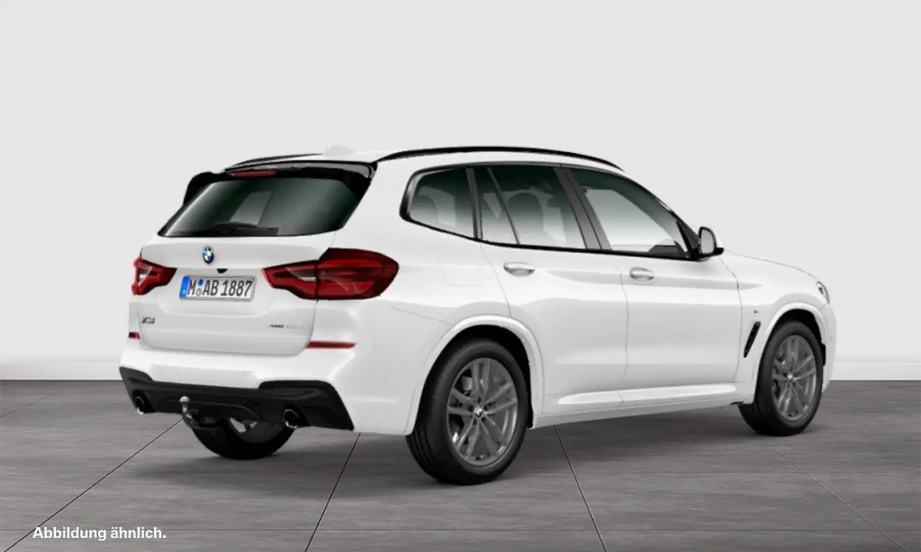 BMW X3 xDrive20d M Sport AHK HuD HiFi DA PA DAB LED 19'' Weiß - 2