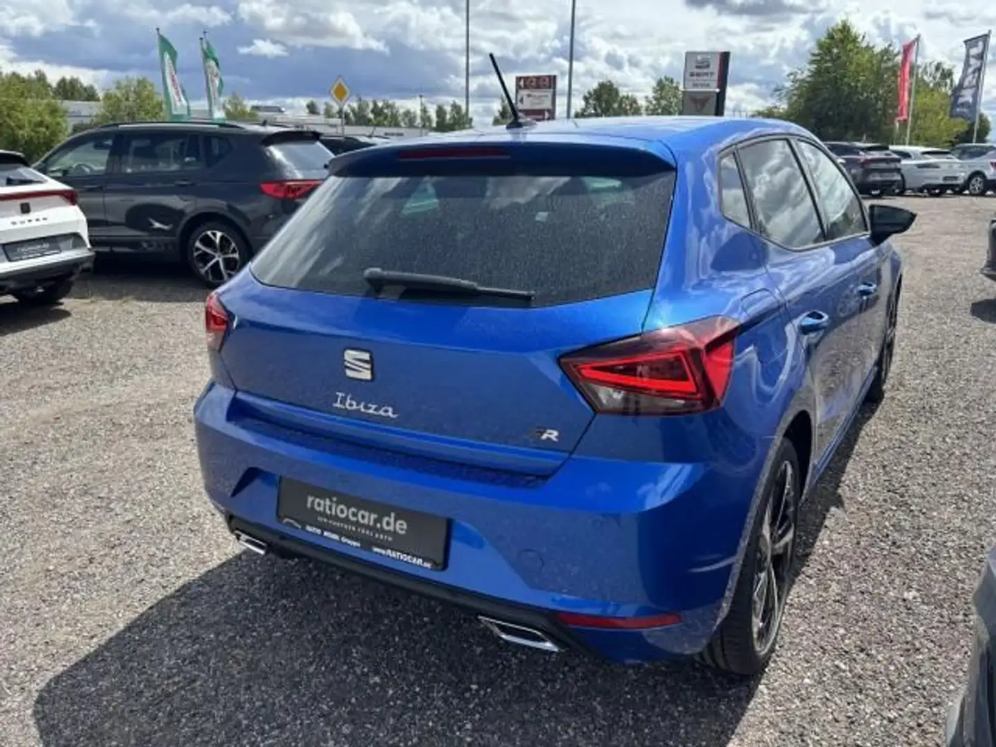 SEAT Ibiza IBIZA FR 1.5 TSI DSG NAVI AHZV-VORBER. SITZHEIZ. Bleu - 2