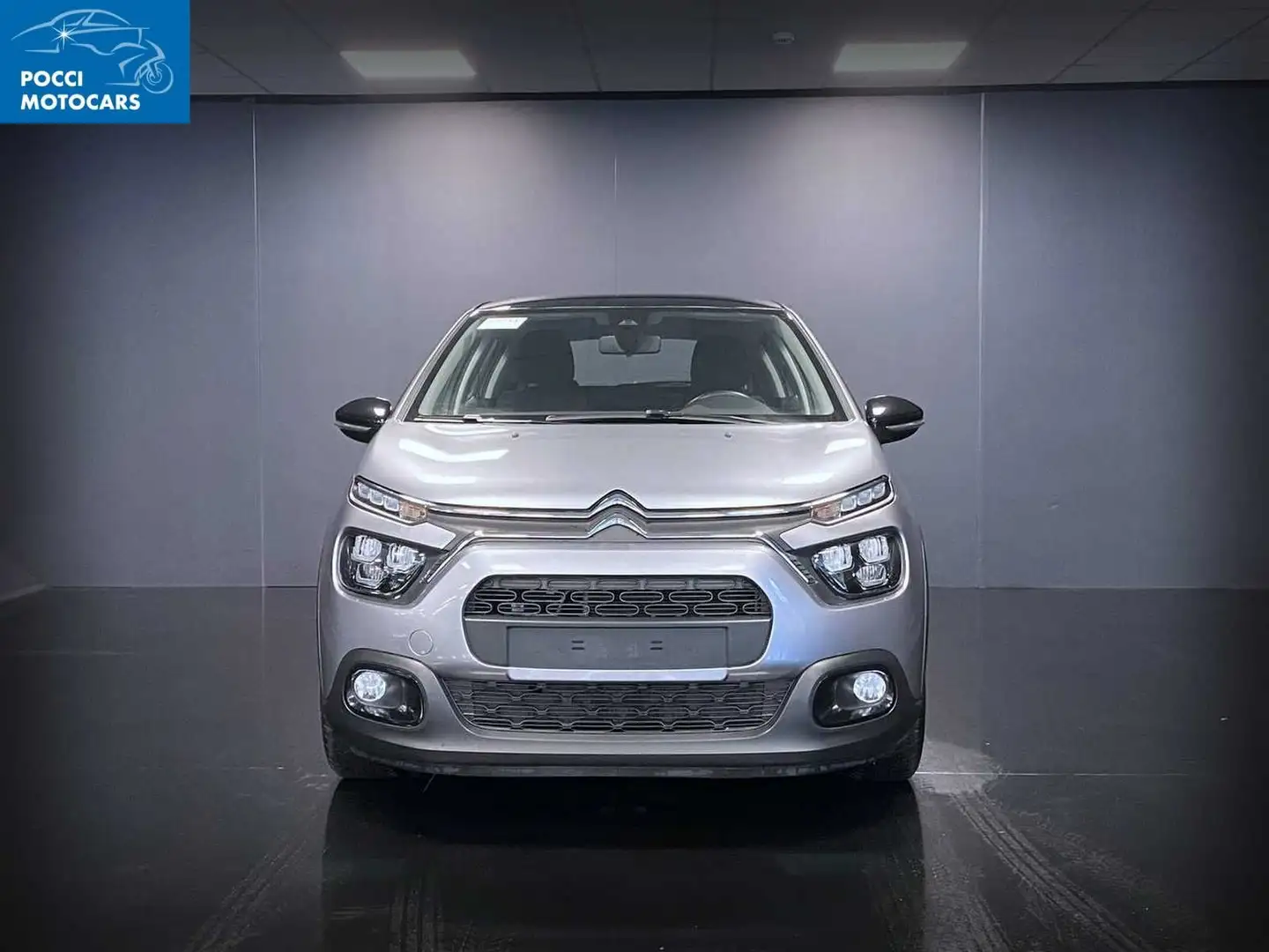 Citroen C3 1.2 PureTech 83CV S&S Shine -ANCHE NEOPATENTATI Grigio - 2