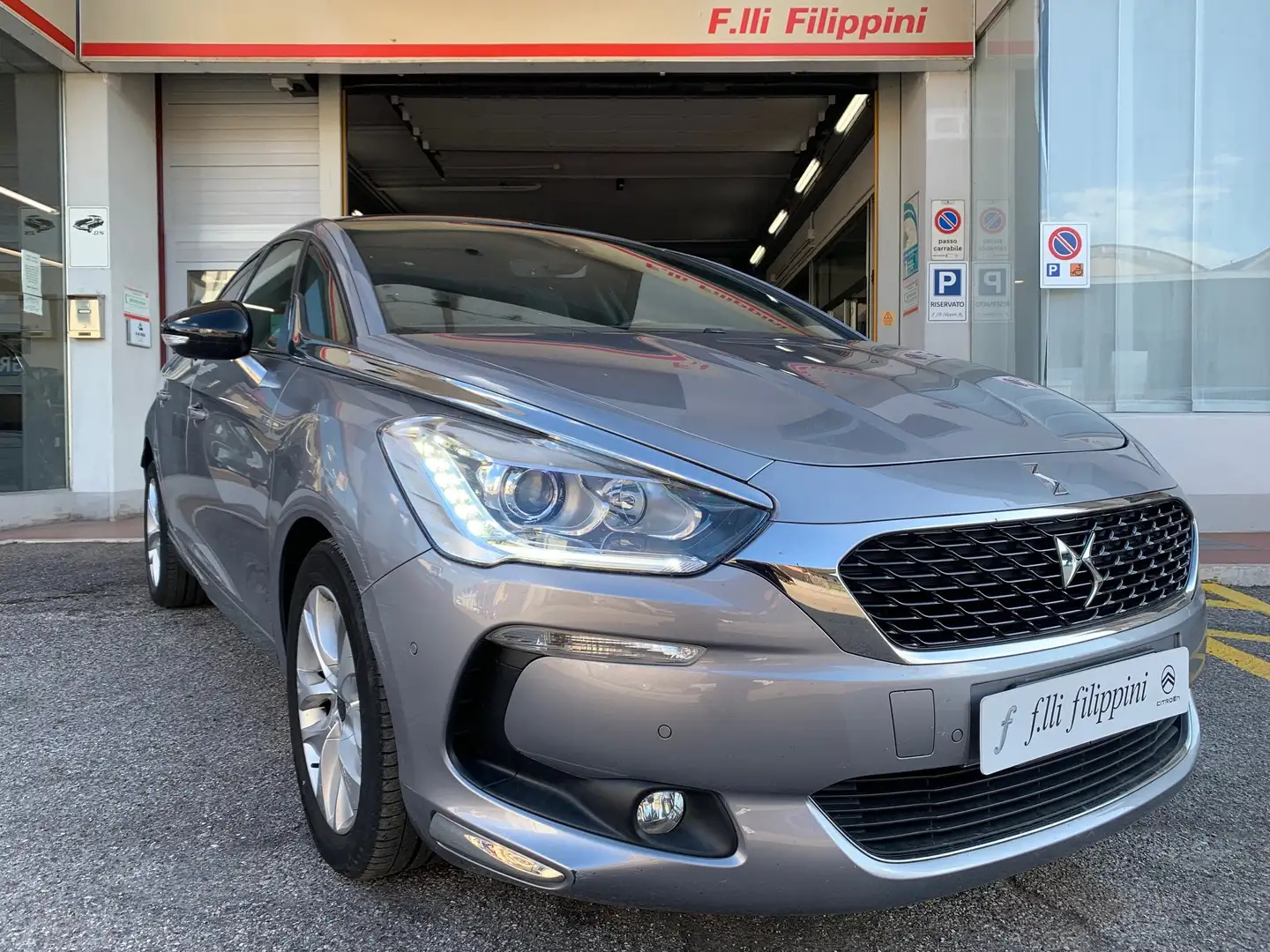 DS Automobiles DS 5 DS5 1.6 bluehdi So Chic Eat6 51.000 km!!!! Grigio - 1