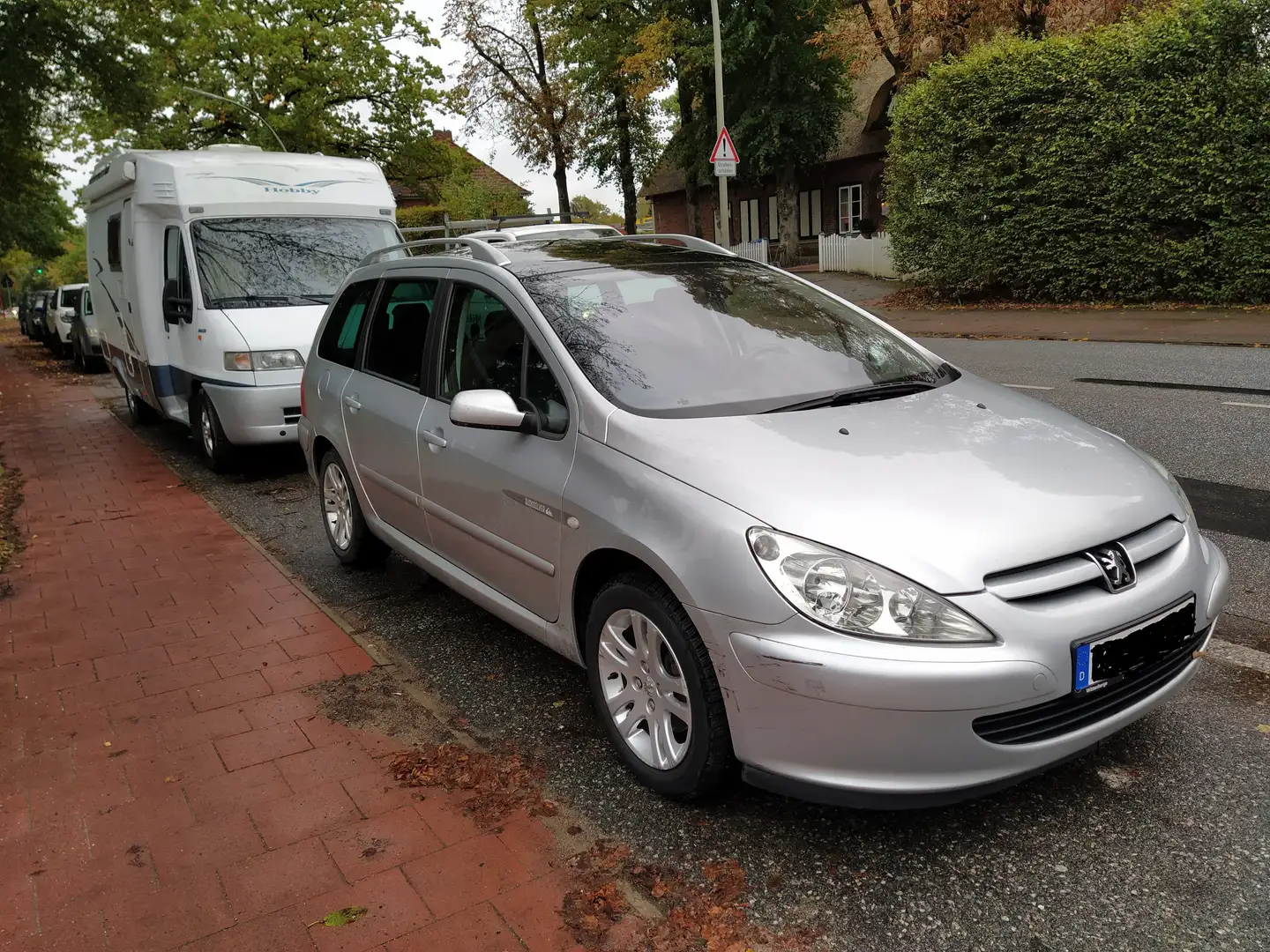 Peugeot 307 307 SW Diesel HDi 110, 7 Sitze, Klima, Anhänger Silber - 1